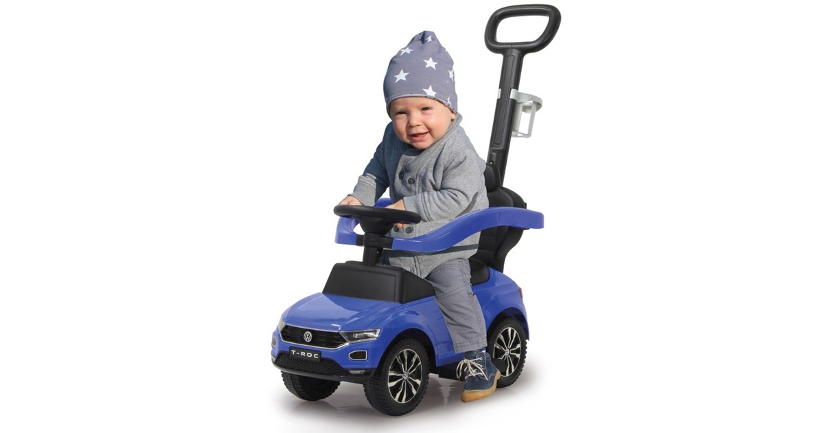 Jamara Rutscher VW T-Roc 3 in 1(blau/schwarz)