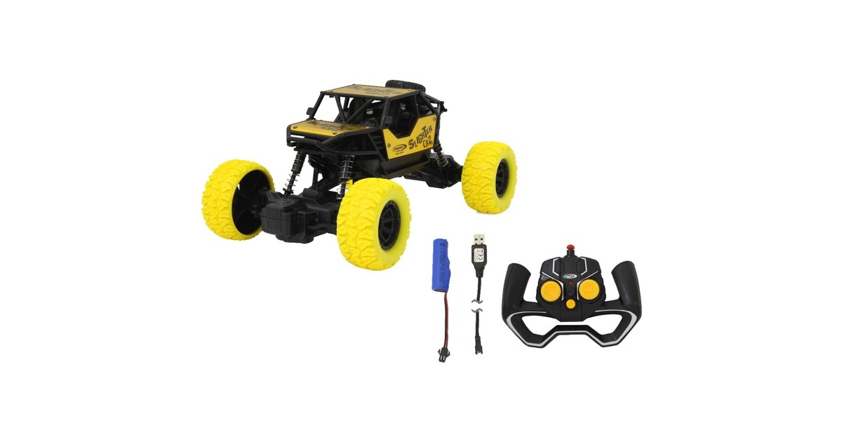 Jamara Slighter CR1 RC Crawler(gelb/schwarz, 1:18)