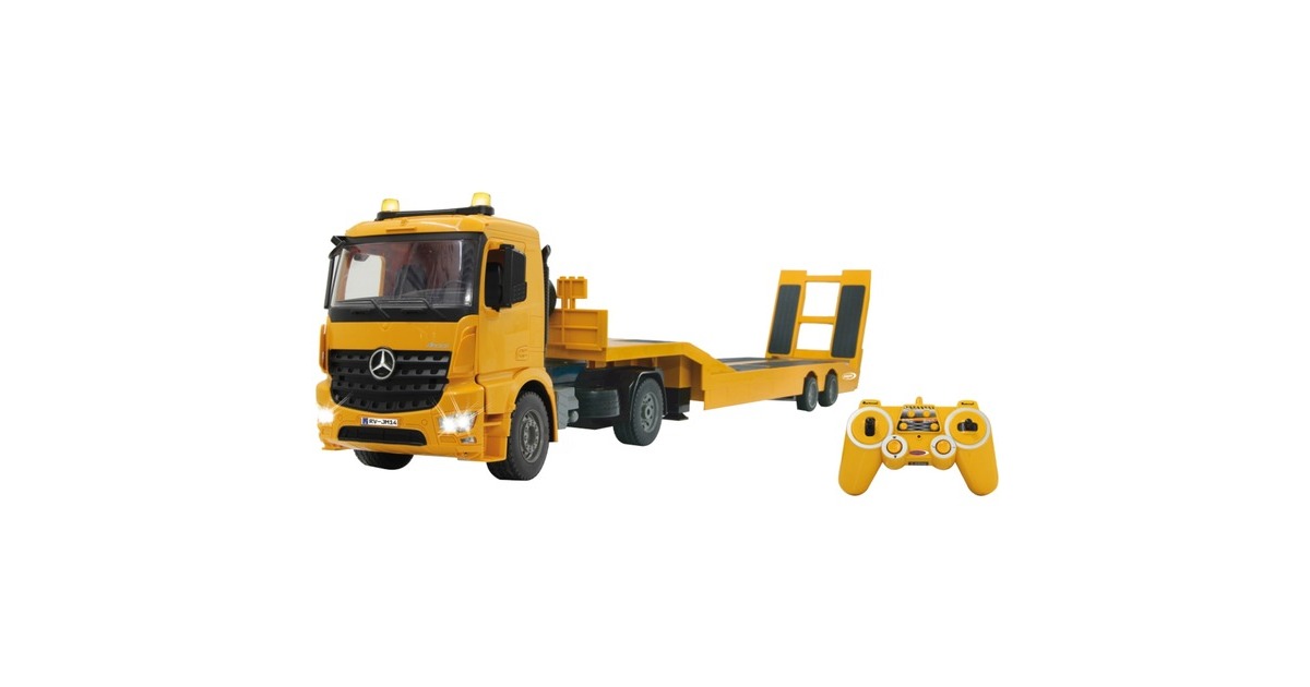Jamara Tieflader Mercedes Arocs(orange/schwarz, 1:20)