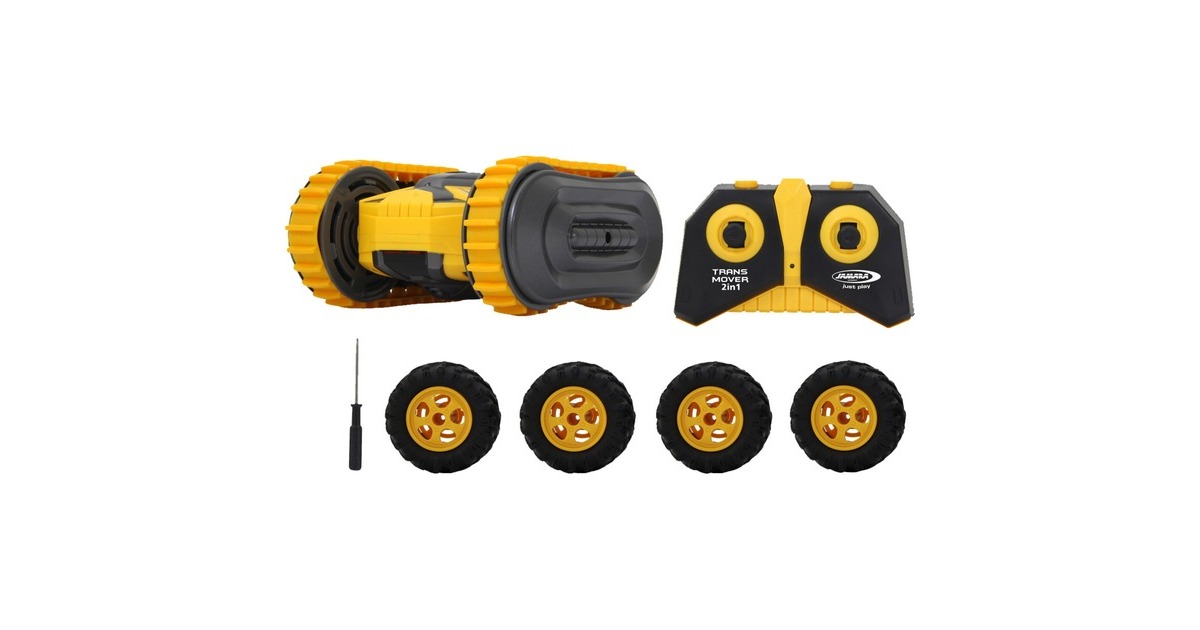 Jamara Trans Mover Stuntcar 2in1, RC(gelb/schwarz)