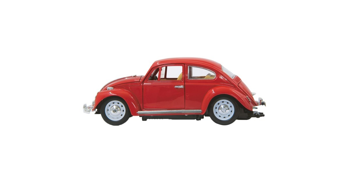 Jamara VW Käfer Die Cast rot, RC(rot, 1:18)