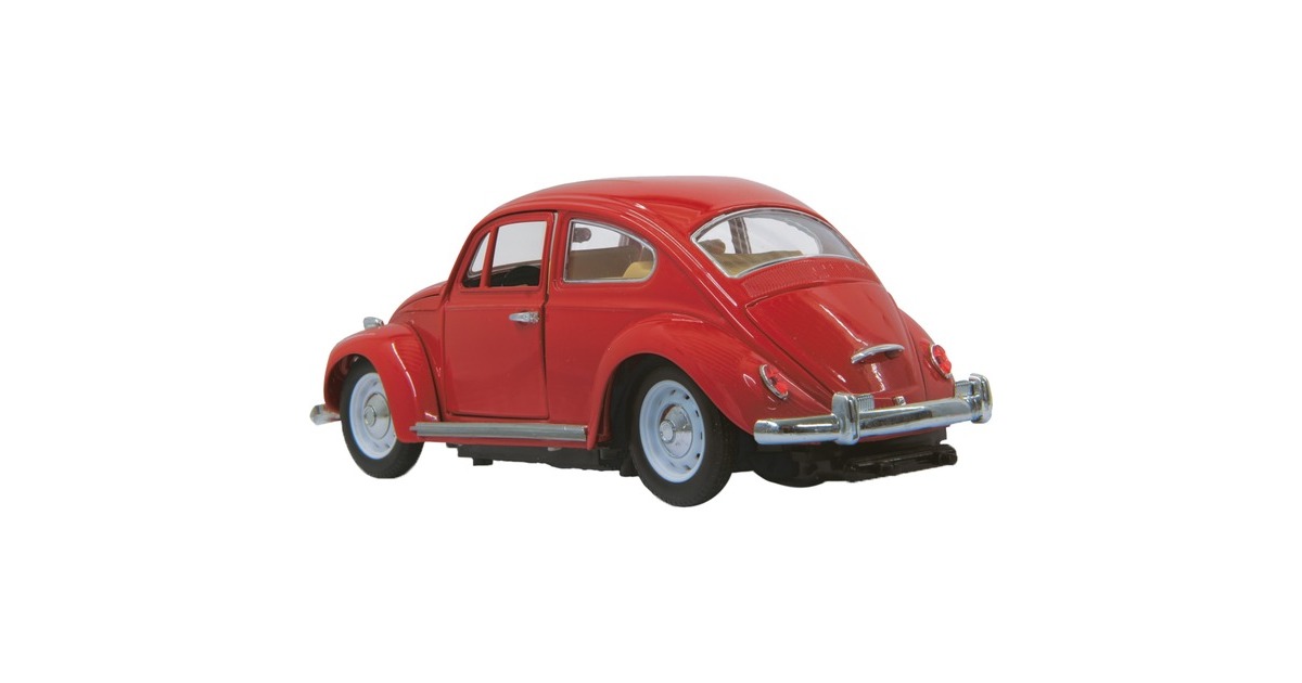 Jamara VW Käfer Die Cast rot, RC(rot, 1:18)