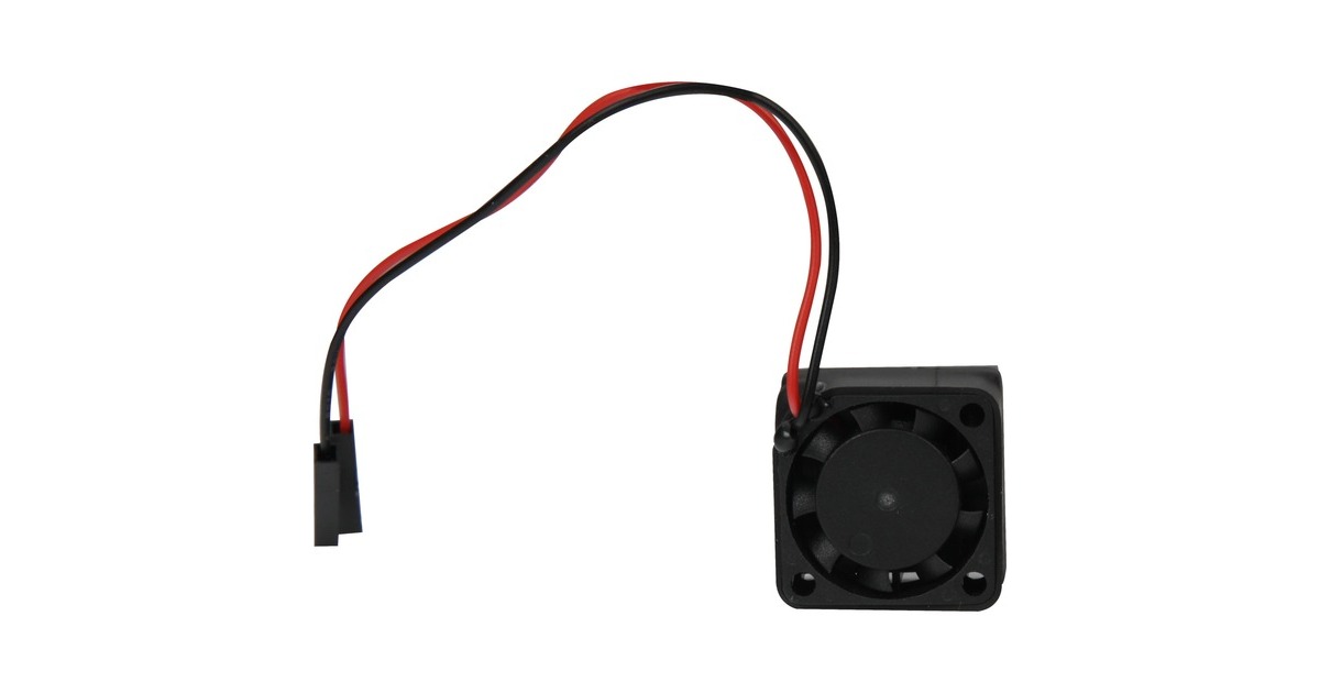 Joy-IT Kühlungs-Kit RB-Heatsink2, Gehäuselüfter(schwarz)