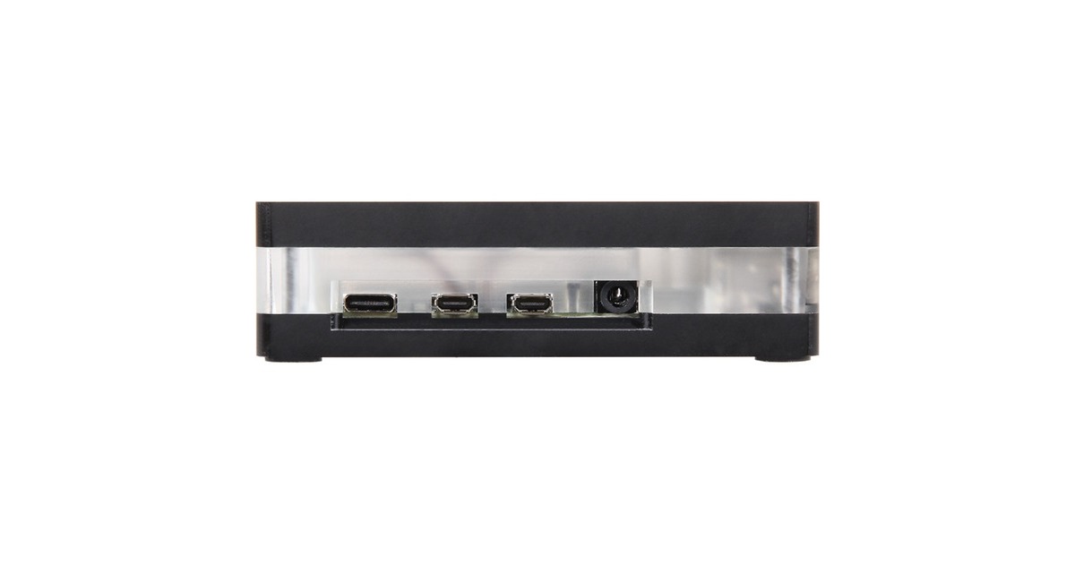 Joy-IT RB-CASEP4+03B für Raspberry Pi 4 B, Gehäuse(schwarz/transparent) Joy-IT RB-CASEP4+03B für Raspberry Pi 4 B, Gehäuse(schwarz/transparent)