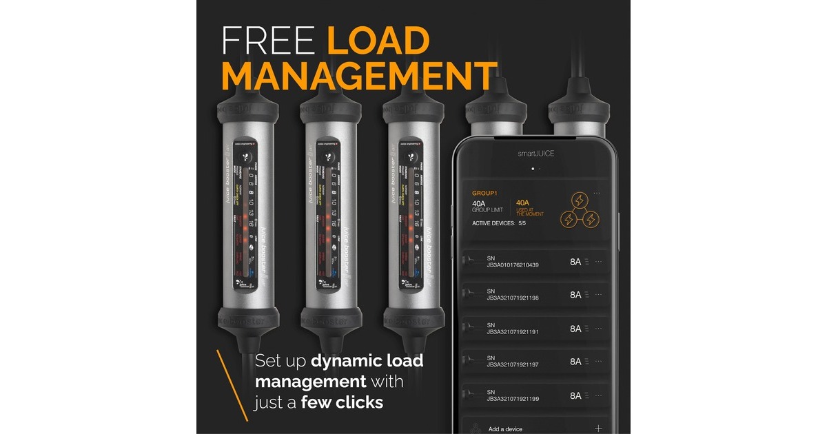 Juice Technology JUICE BOOSTER 3 air MASTER Traveller Set, Wallbox(anthrazit/schwarz, 1,4 - 11 kW, 8,1 Meter Kabel, Outlet) Juice Technology JUICE BOOSTER 3 air MASTER Traveller Set, Wallbox(anthrazit/schwarz, 1,4 - 11 kW, 8,1 Meter Kabel, Outlet)