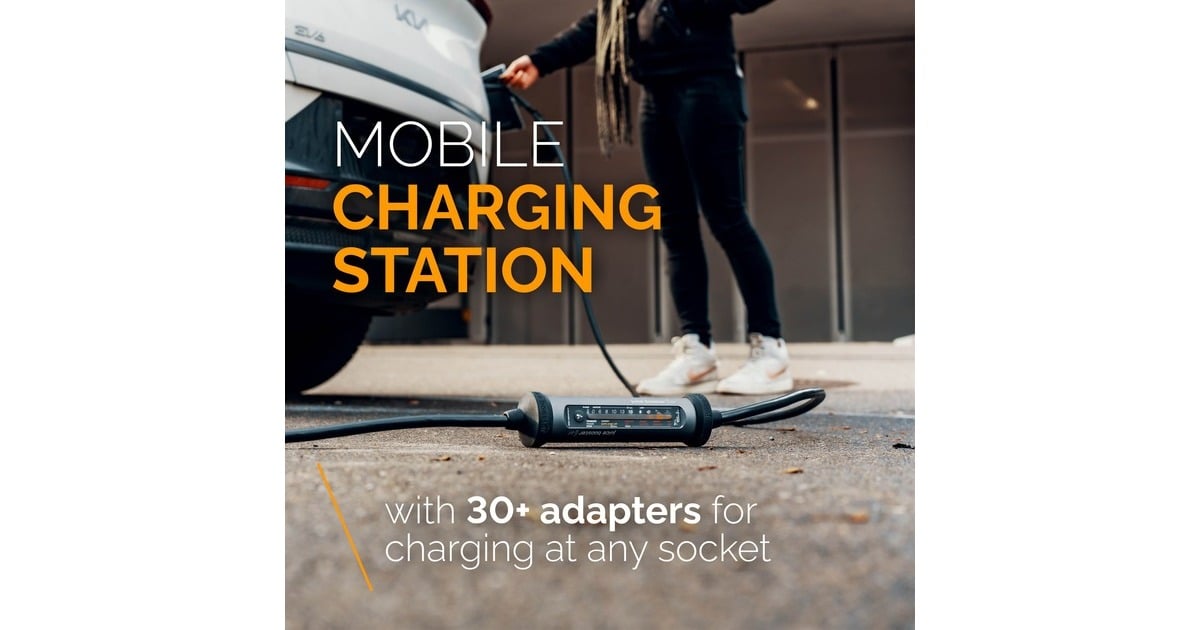 Juice Technology JUICE BOOSTER 3 air MASTER Traveller Set, Wallbox(anthrazit/schwarz, 1,4 - 11 kW, 8,1 Meter Kabel)