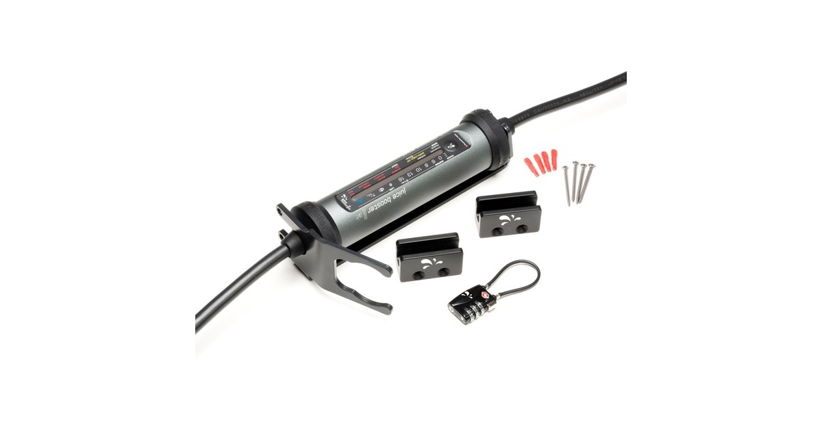 Juice Technology JUICE BOOSTER 3 air Wandhalterung(anthrazit, mit U-Bügel und Sicherheitsschloss)