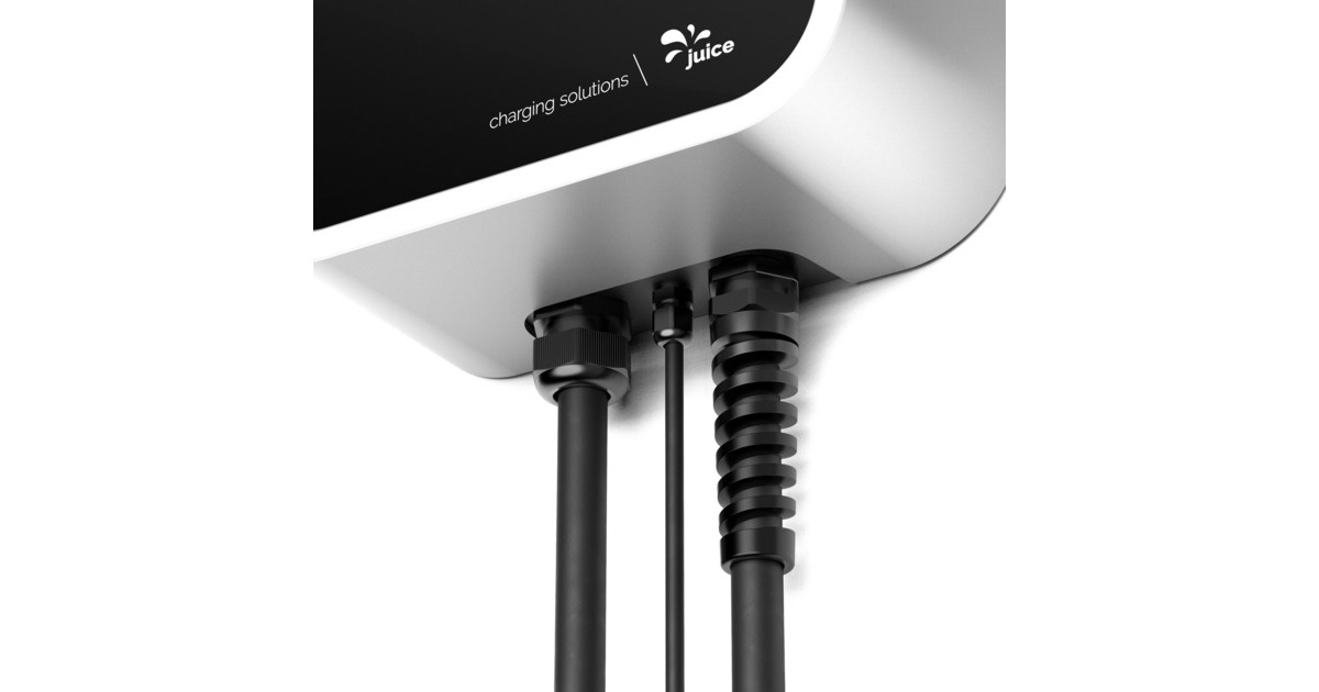 Juice Technology JUICE CHARGER me 3 mit MID, Wallbox(anthrazit/schwarz, 11kW (22 kW), 5 Meter Kabel, Outlet)
