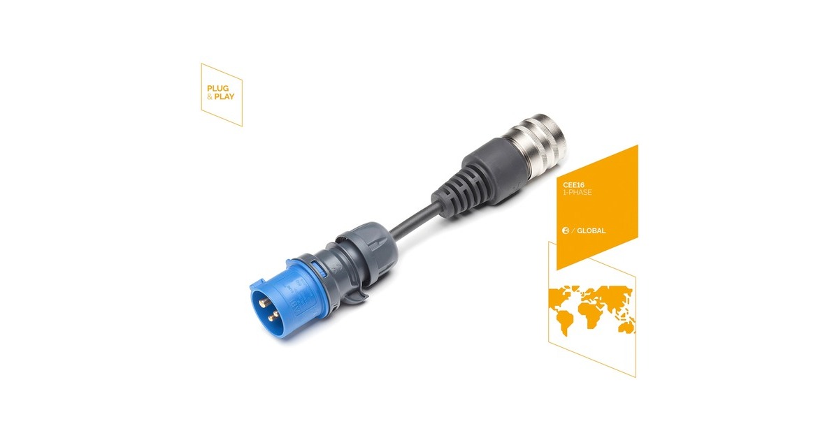 Juice Technology Sicherheitsadapter JUICE CONNECTOR, CEE16 / 230V, 1-phasig(blau, für JUICE BOOSTER 2)