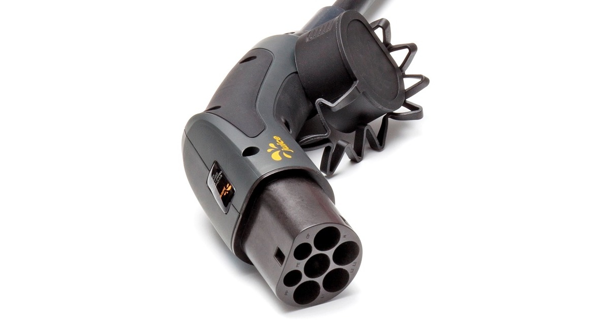 Juice Technology Sicherheitsadapter JUICE CONNECTOR, Typ 2 Ladestecker(schwarz, für JUICE BOOSTER 2)
