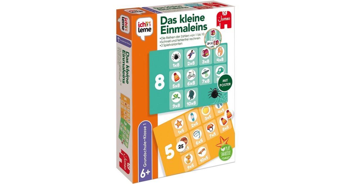 Jumbo Ich lerne - Das kleine Einmaleins, Lernspiel