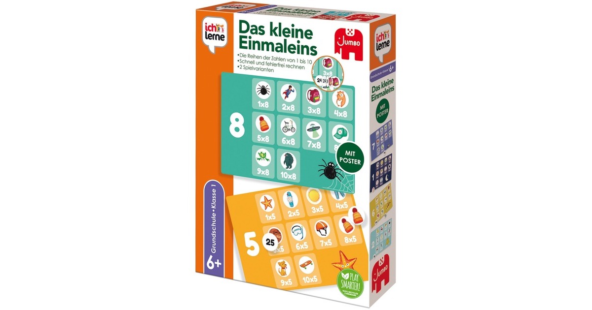 Jumbo Ich lerne - Das kleine Einmaleins, Lernspiel