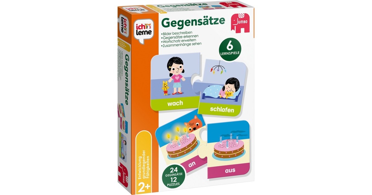 Jumbo Ich lerne - Gegensätze, Lernspiel