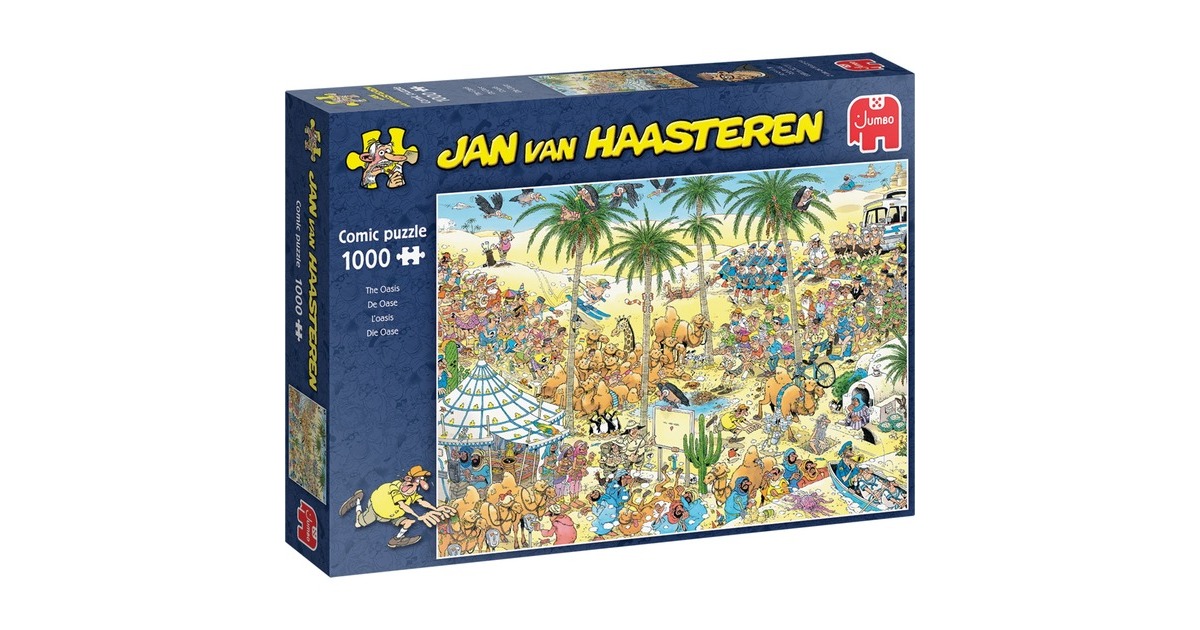 Jumbo Jan van Haasteren - Die Oase 1000 Teile, Puzzle