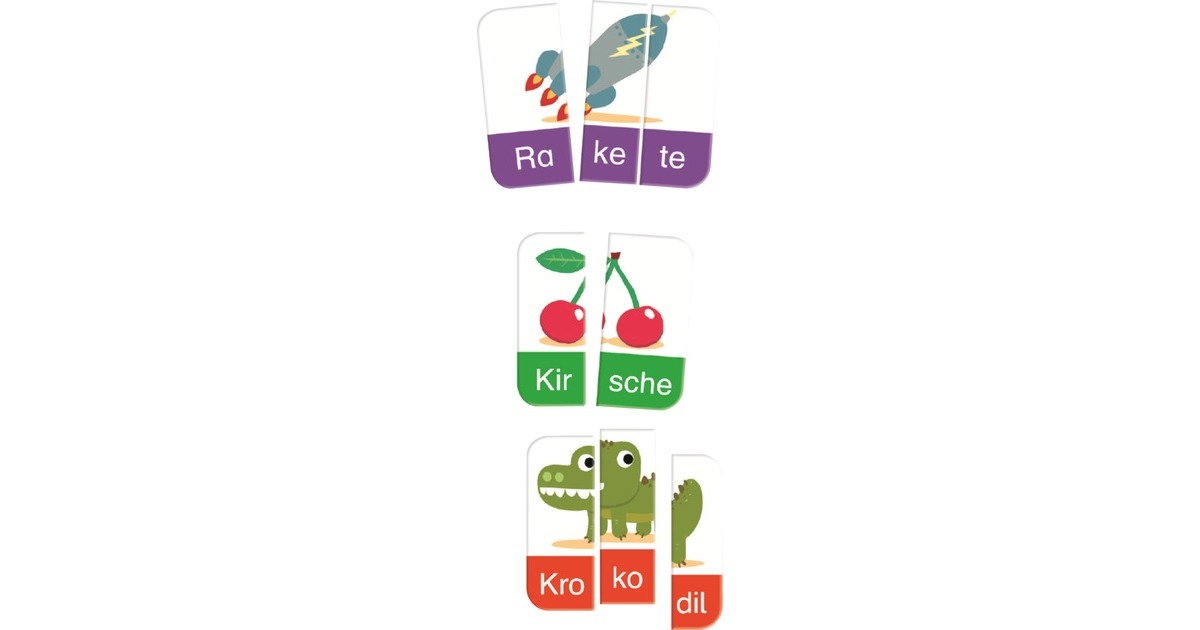 JumboIch lerne Zahlen, Buchstaben und Silben, Lernspiel