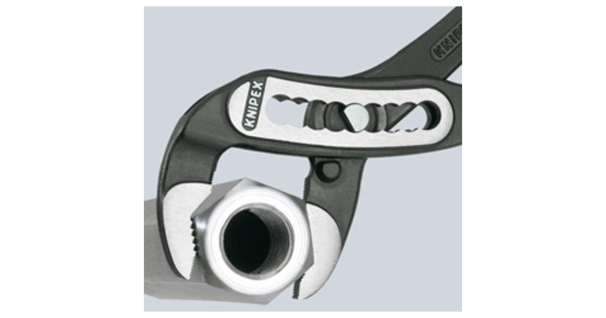 KNIPEX Alligator 88 01 300, 300mm, Rohr- / Wasserpumpen-Zange(schwarz/rot, Wasserpumpenzange, 9-stufig verstellbar)