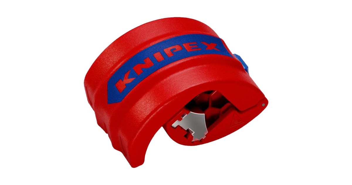 KNIPEX BiX, Rohrschneider für Kunststoffrohre und Dichthülsen(rot/blau) KNIPEX BiX, Rohrschneider für Kunststoffrohre und Dichthülsen(rot/blau)