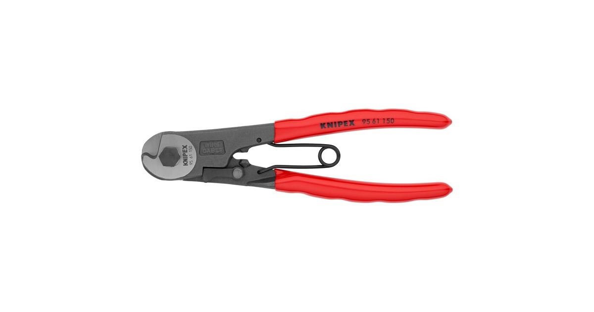 KNIPEX Bowdenzugschneider 95 61 150, Schneid-Zange(mit Öffnungsfeder und Sperrklinke) KNIPEX Bowdenzugschneider 95 61 150, Schneid-Zange(mit Öffnungsfeder und Sperrklinke)