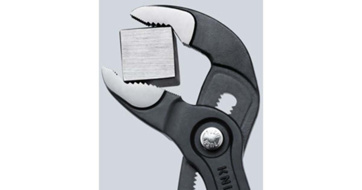 KNIPEX Cobra 87 02 250, 250mm, Rohr- / Wasserpumpen-Zange(Wasserpumpenzange, 25-fach verstellbar)