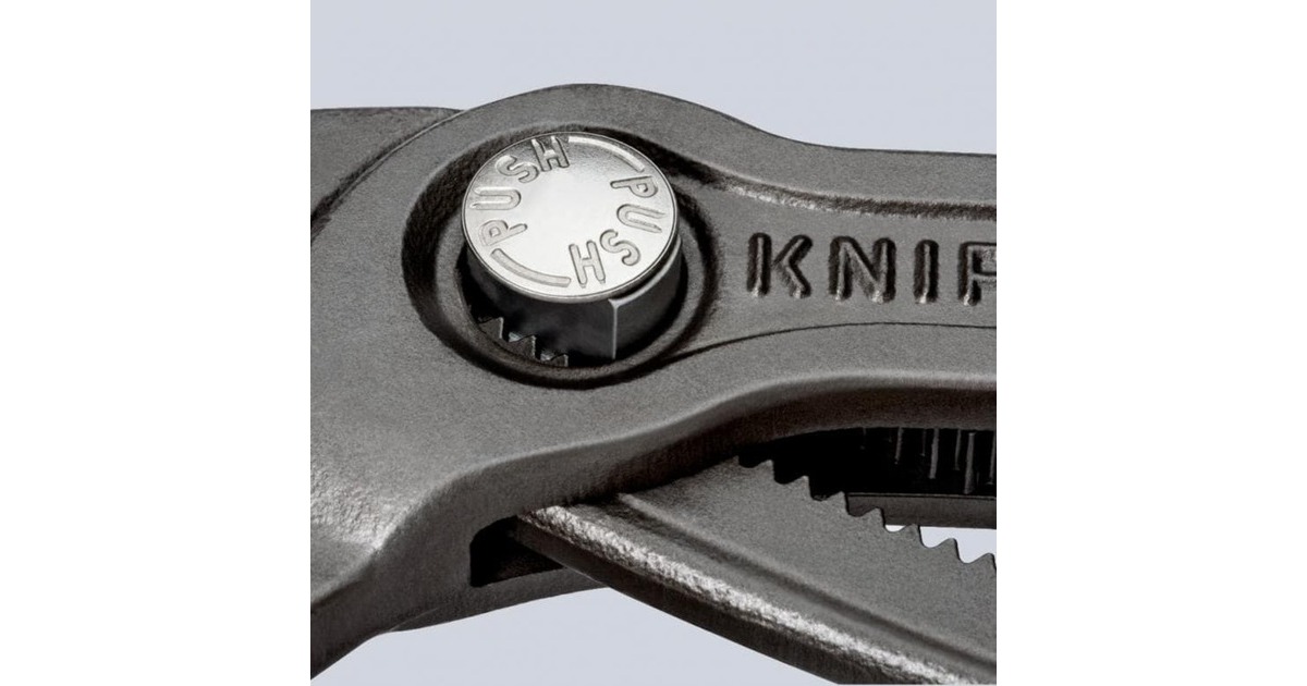 KNIPEX Cobra Rohr- / Wasserpumpen-Zange 87 03 125(rot, Länge 125mm, für Rohre bis 1