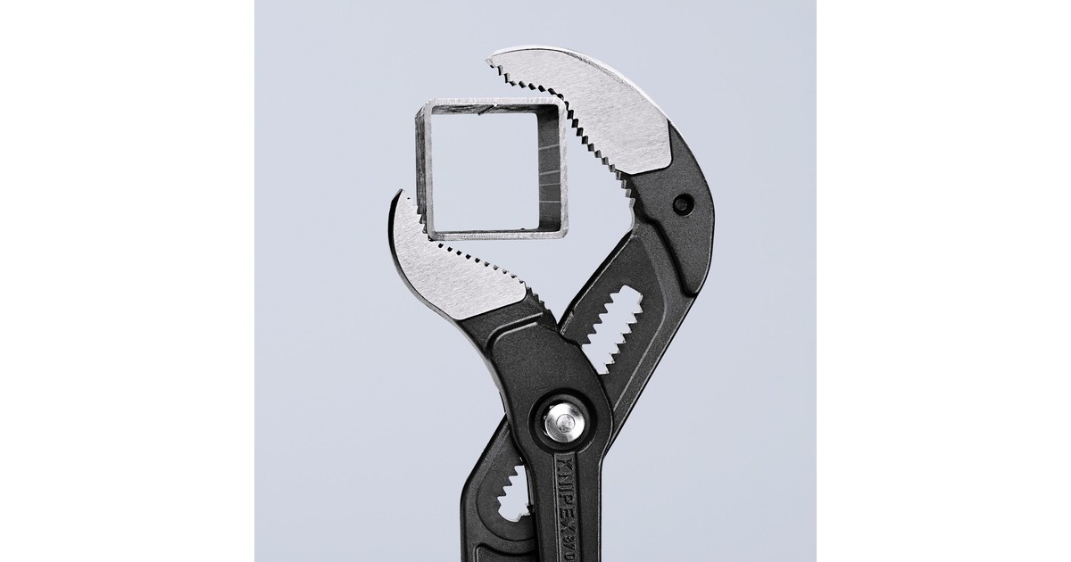 KNIPEX Cobra XXL 87 01 560, 560mm, Rohr- / Wasserpumpen-Zange(schwarz/rot, Wasserpumpenzange, 20-fach verstellbar)