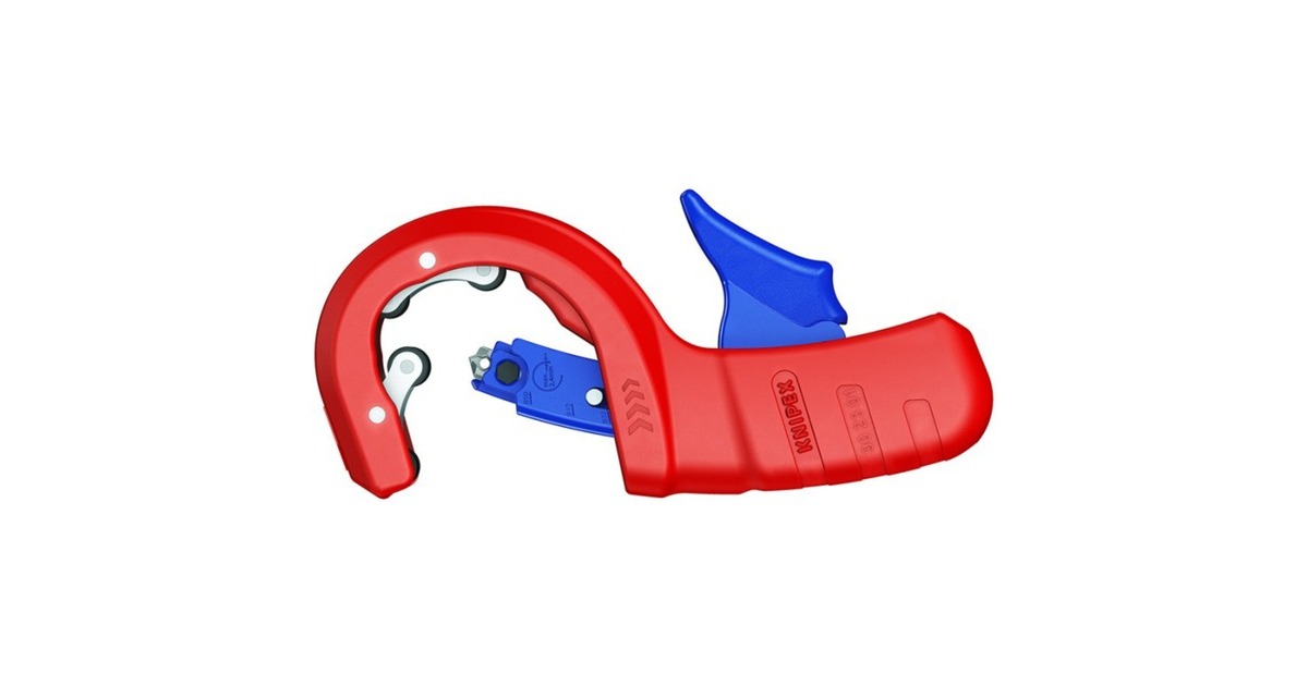 KNIPEX DP50 Rohrschneider 90 23 01 BK(rot/blau)