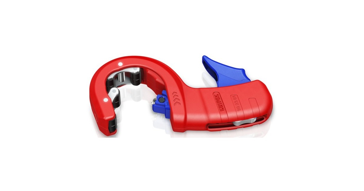 KNIPEX DP50 Rohrschneider 90 23 01 BK(rot/blau)