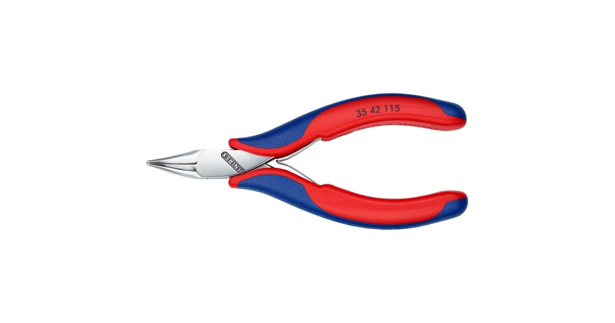 KNIPEX Elektronik-Greifzange 35 42 115, Elektronik-Zange