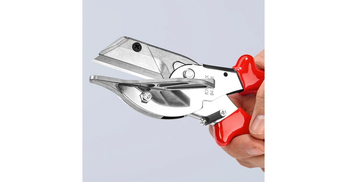 KNIPEX Gehrungsschere 94 35 215 , Schneid-Zange(für Kunststoff- und Gummiprofile)