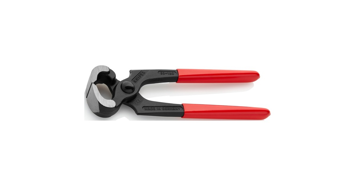 KNIPEX Kneifzange 50 01 160, Kneif- / Monierzange(rot/schwarz, Länge 160mm)
