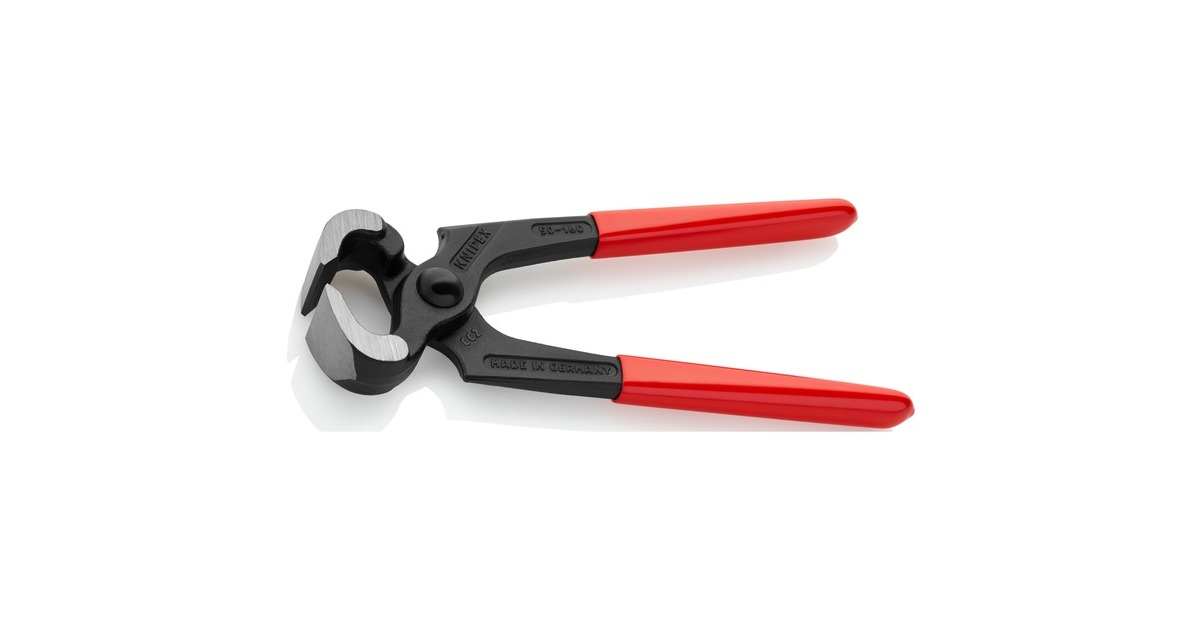 KNIPEX Kneifzange 50 01 160, Kneif- / Monierzange(rot/schwarz, Länge 160mm)