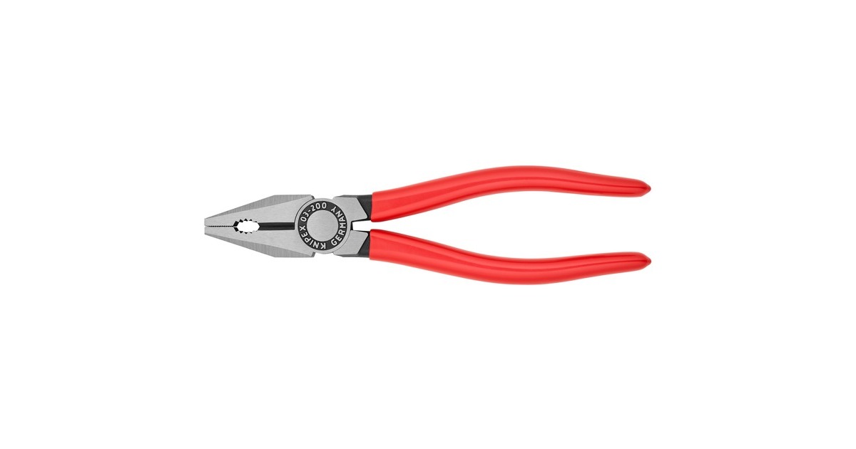 KNIPEX Kombizange 03 01 200(rot)