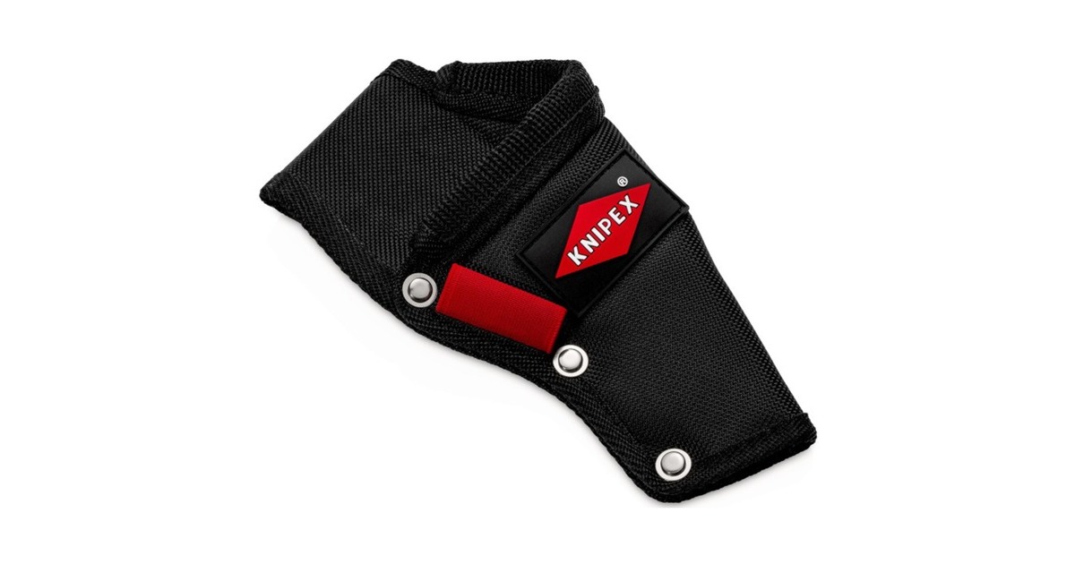 KNIPEX Mehrzweck-Gürteltasche, Holster(schwarz/rot)