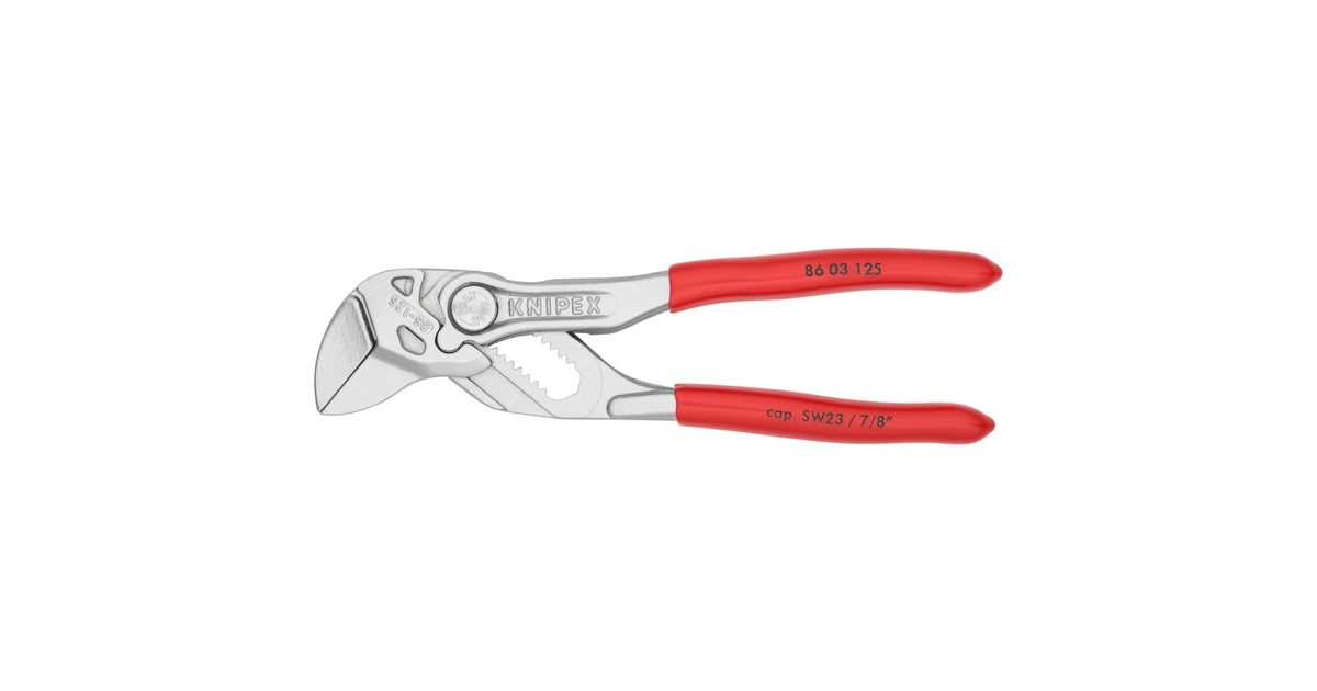 KNIPEX Mini-Zangenschlüssel 86 03 125(10-fach einstellbar)
