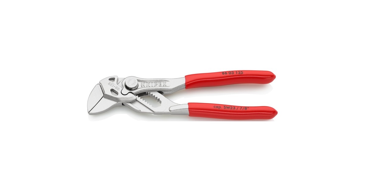 KNIPEX Mini-Zangenschlüssel 86 03 125(10-fach einstellbar)