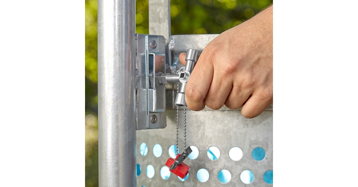 KNIPEX Profi-Key 00 11 04, Steckschlüssel(für gängige Absperrsysteme)