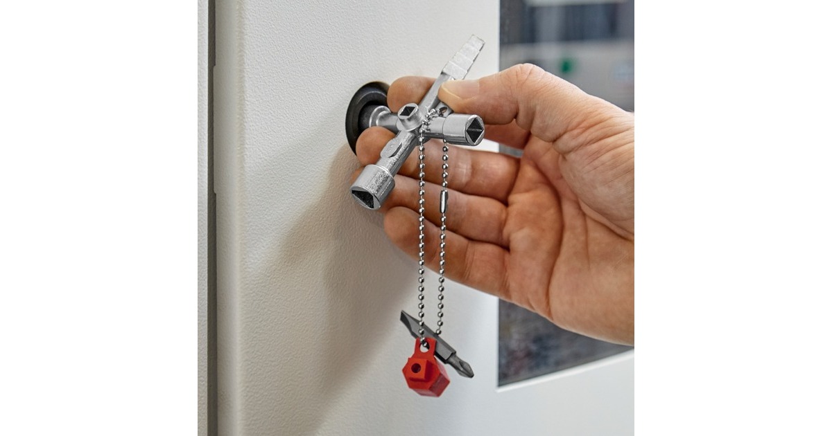 KNIPEX Profi-Key 00 11 04, Steckschlüssel(für gängige Absperrsysteme)