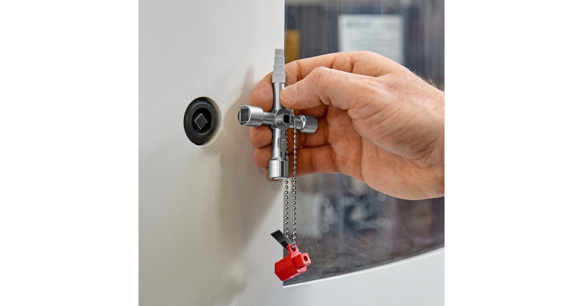 KNIPEX Profi-Key 00 11 04, Steckschlüssel(für gängige Absperrsysteme)