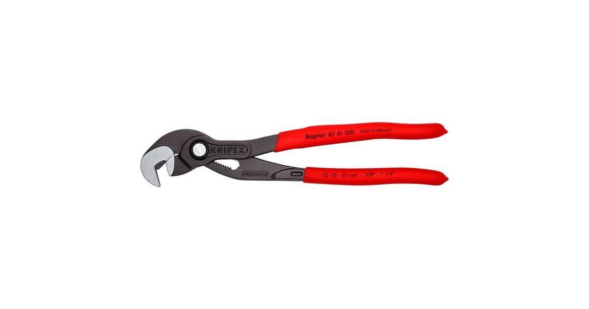KNIPEX Raptor 87 41 250, Zange(Schraubzange, 10 - 32mm Schlüsselweite) KNIPEX Raptor 87 41 250, Zange(Schraubzange, 10 - 32mm Schlüsselweite)