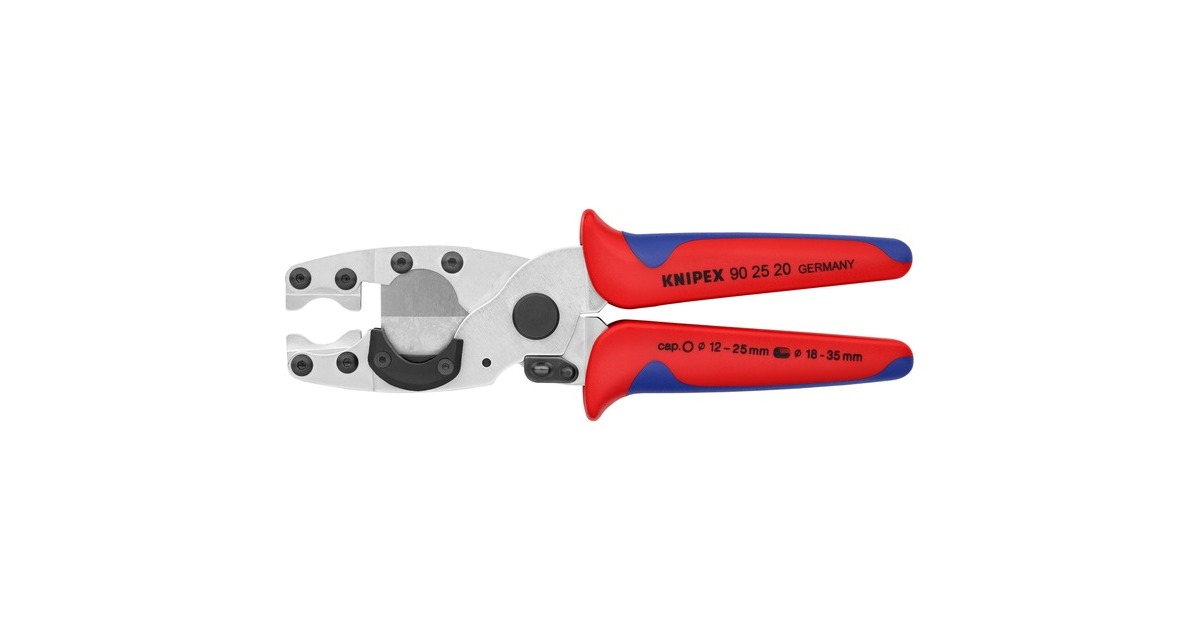 KNIPEX Rohrschneider 90 25 20(rot/blau, für Verbundrohre) KNIPEX Rohrschneider 90 25 20(rot/blau, für Verbundrohre)