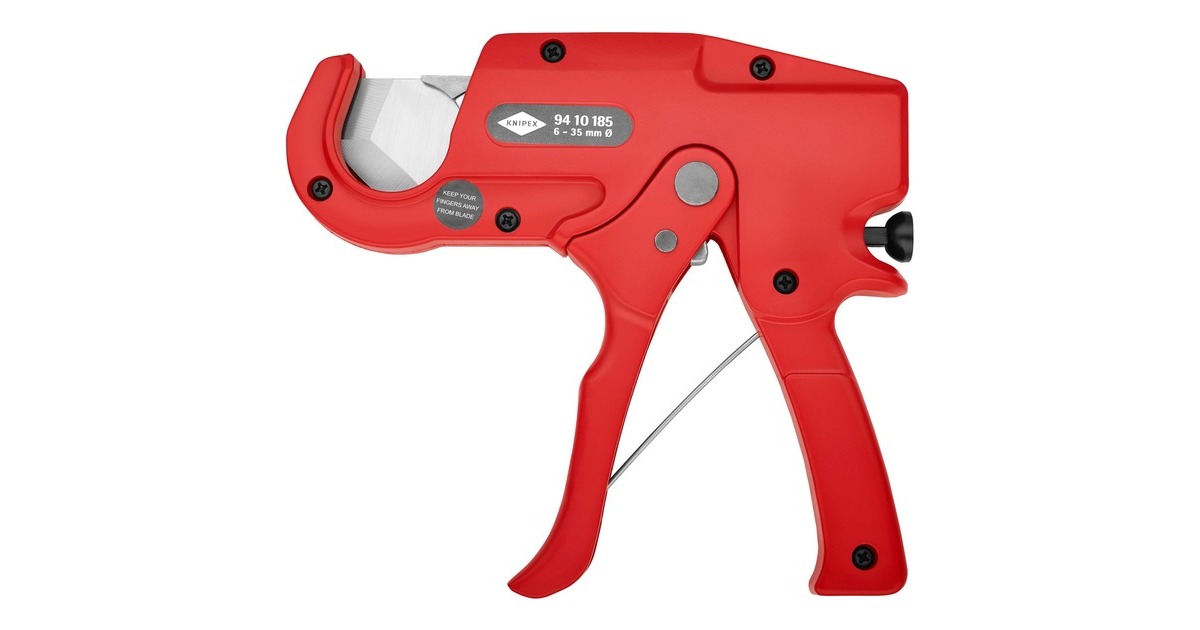 KNIPEX Rohrschneider 94 10 185(rot, für Kunststoffrohre) KNIPEX Rohrschneider 94 10 185(rot, für Kunststoffrohre)