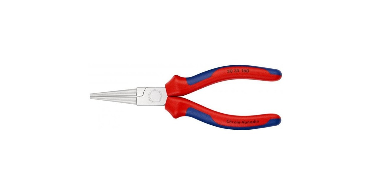 KNIPEX Rundzange (Langbeckzange) 30 35 160(rot/blau, Länge 160mm) KNIPEX Rundzange (Langbeckzange) 30 35 160(rot/blau, Länge 160mm)