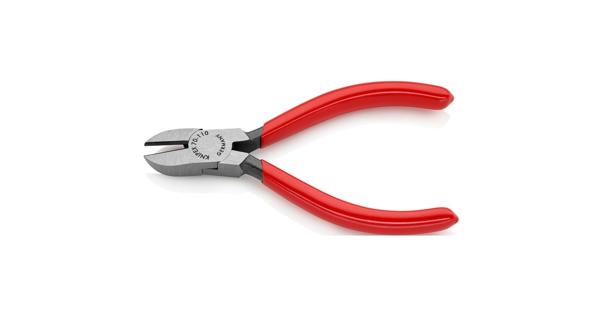 KNIPEX Seitenschneider 70 01 110, Schneid-Zange(rot, Länge 110mm)