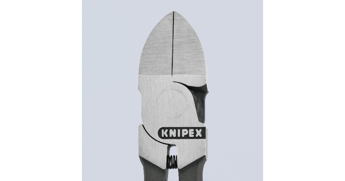 KNIPEX Seitenschneider 72 01 160, für Kunststoff, Schneid-Zange(rot, Länge 160mm)