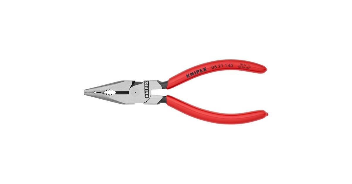 KNIPEX Spitz-Kombizange 08 21 145(rot)