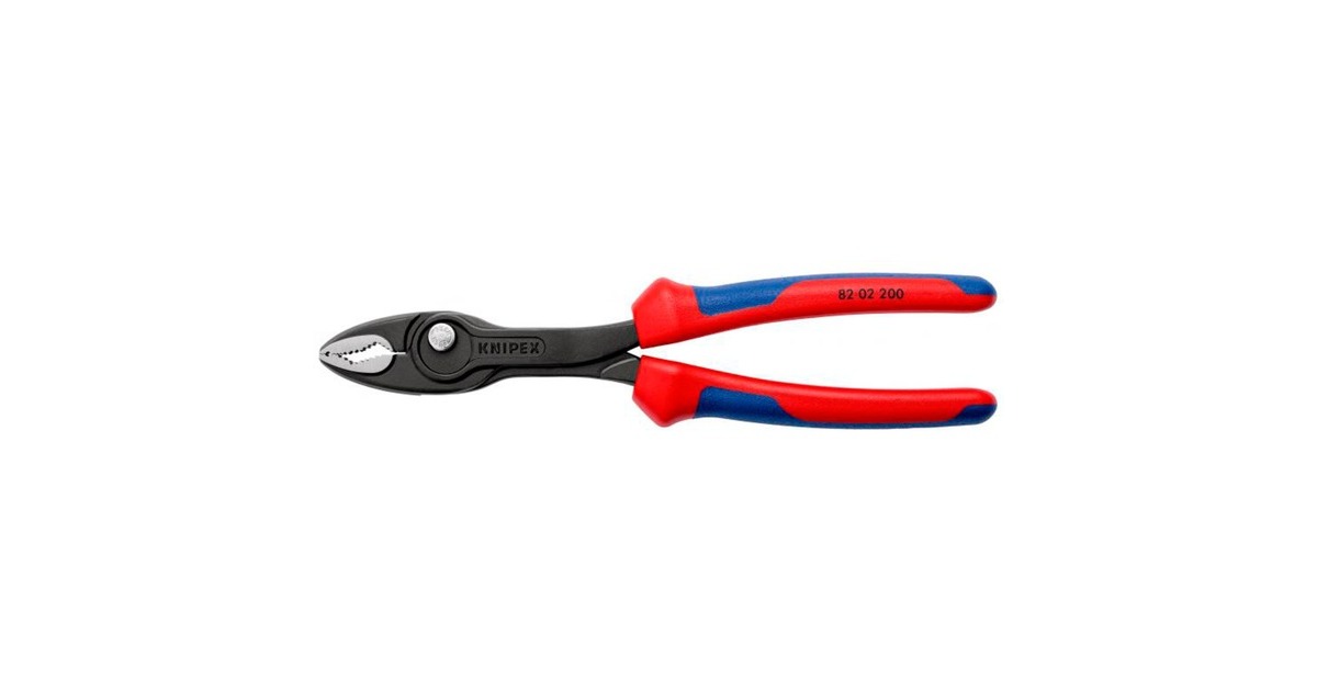 KNIPEX TwinGrip Frontgreifzange(rot/blau) KNIPEX TwinGrip Frontgreifzange(rot/blau)