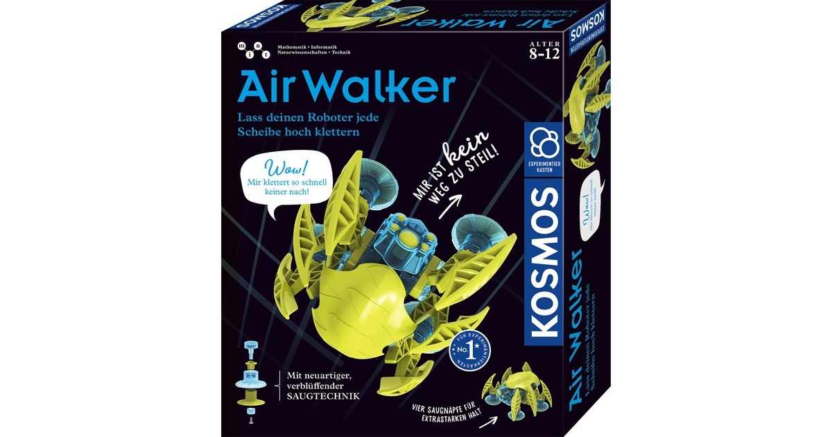 KOSMOS Airwalker, Experimentierkasten