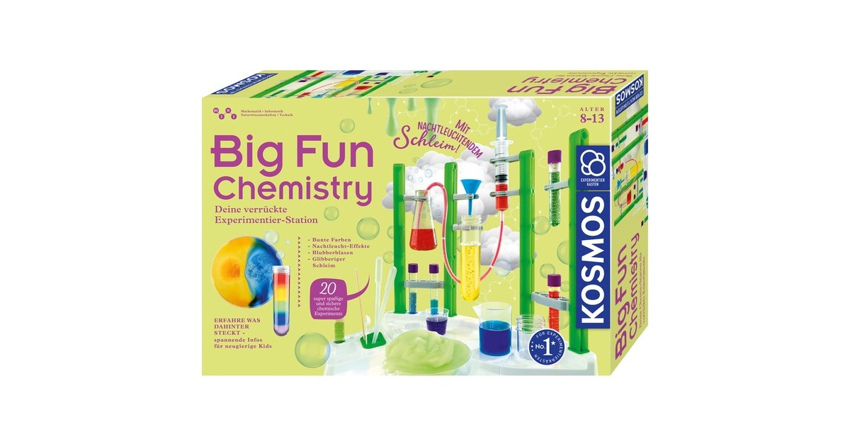 KOSMOS Big Fun Chemistry, Experimentierkasten