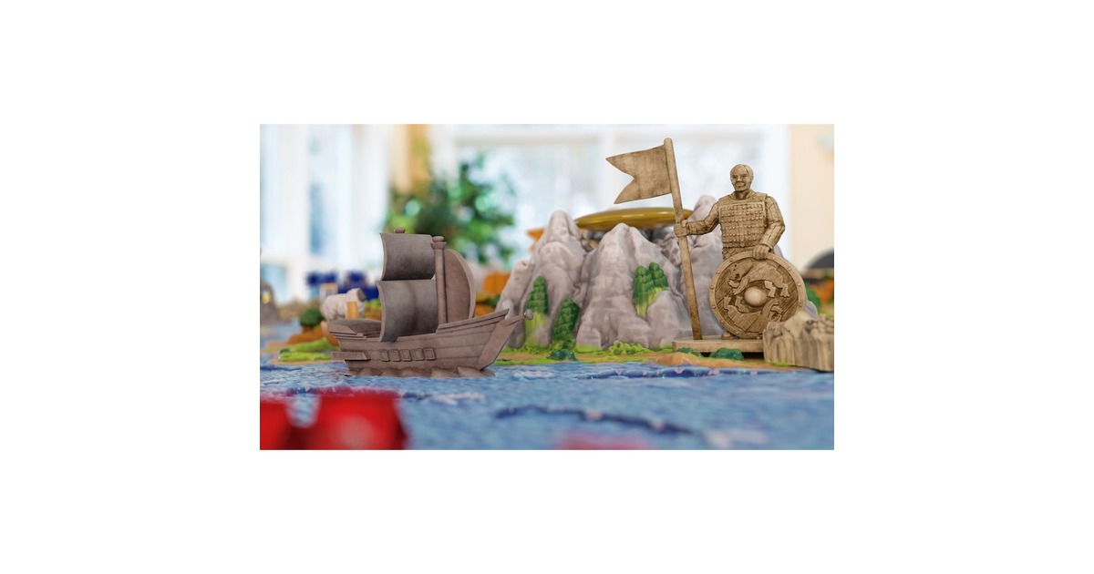 KOSMOS CATAN 3D - Seefahrer + Städte & Ritter, Brettspiel(Erweiterung)