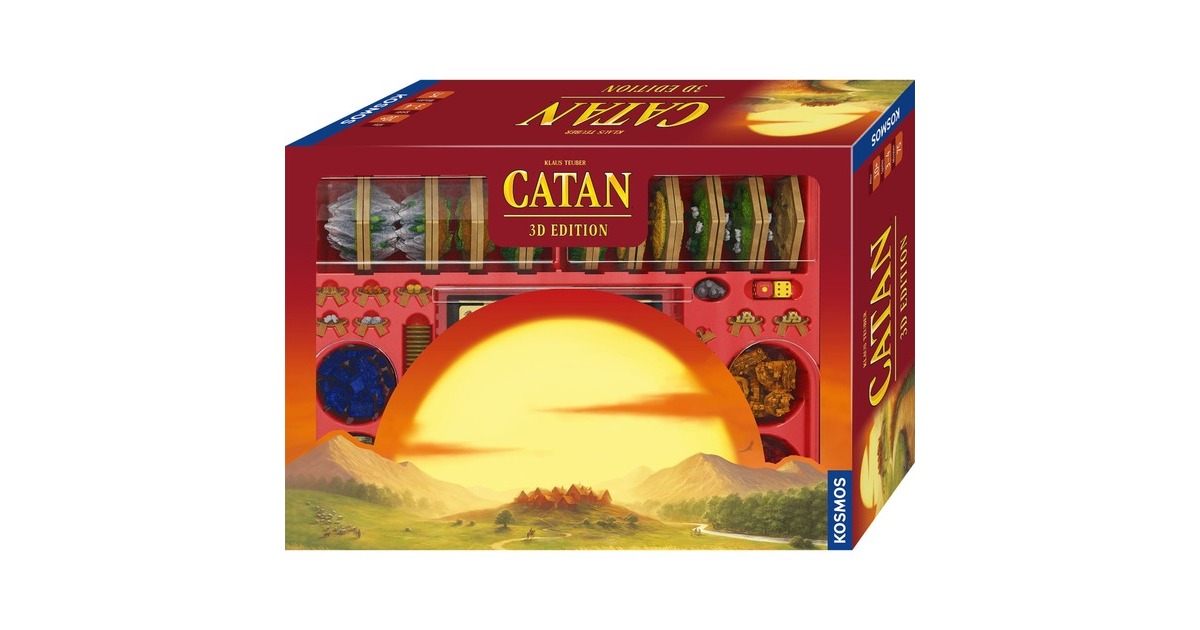 KOSMOS CATAN - 3D Edition, Brettspiel